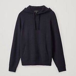 COS Cashmere Sweater Hoodie Sz S